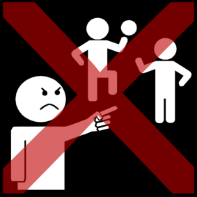 others can't play / play: others can't join in